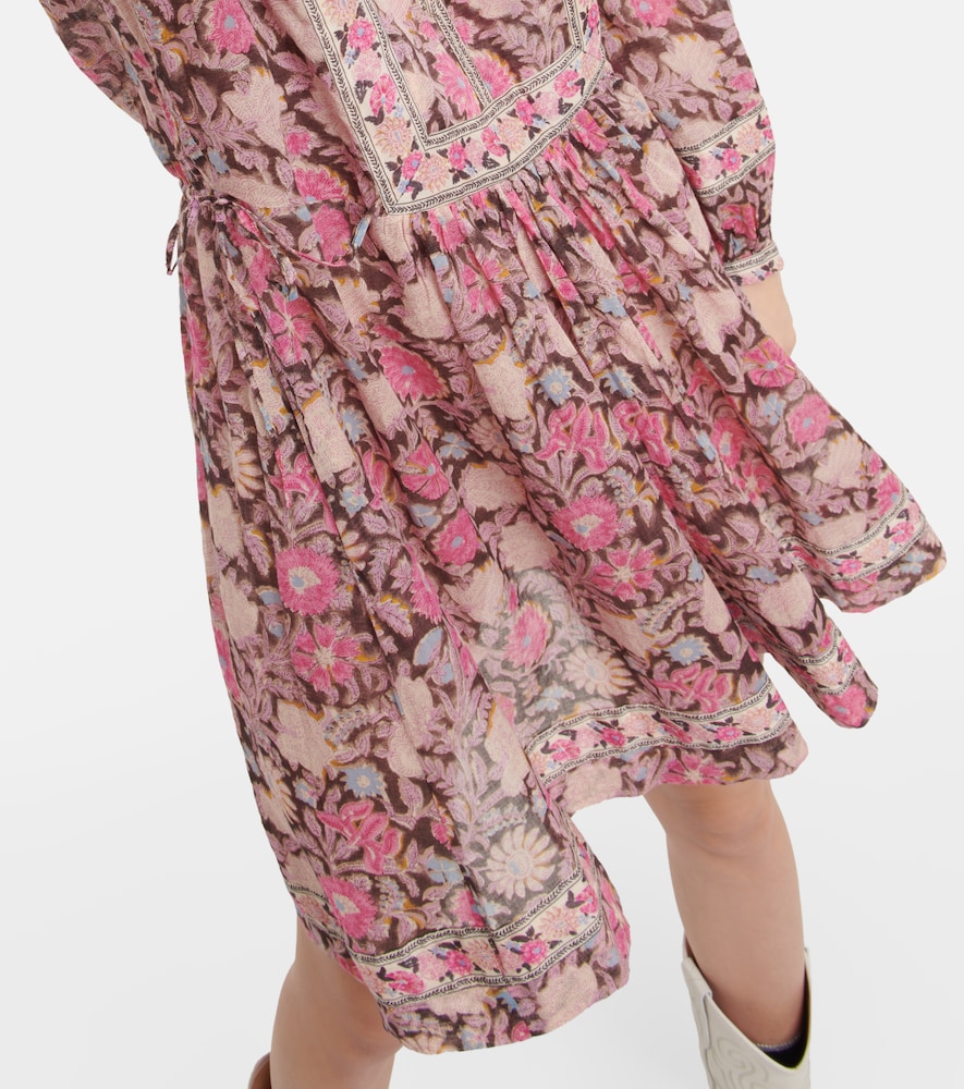 Marant Etoile Gilinesia floral-print cotton minidress
