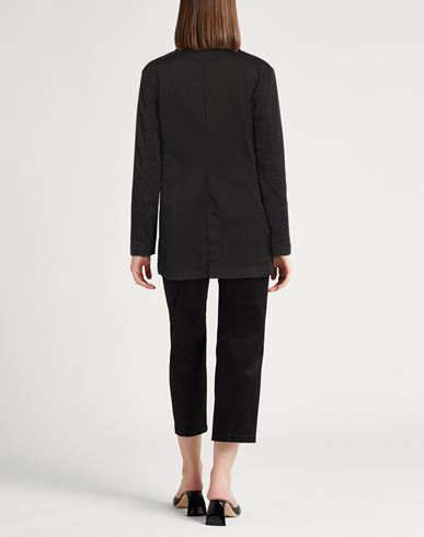 Fabiana Filippi Woman Blazer Black Size 2 Cotton, Ecobrass
