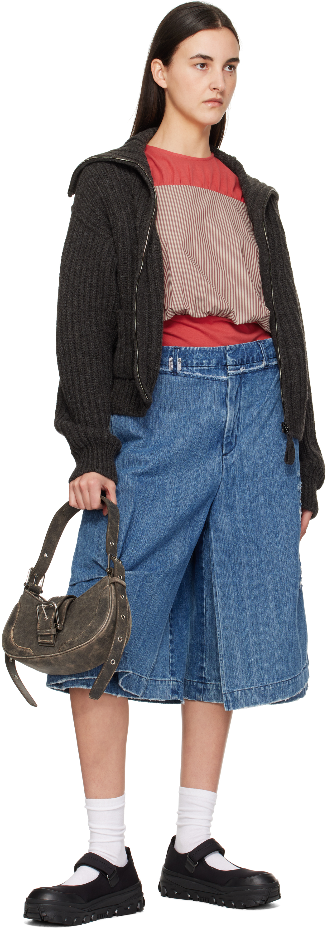 OSOI Brown Brocle Bag