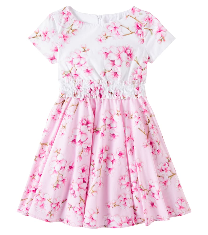 Printed cotton dress