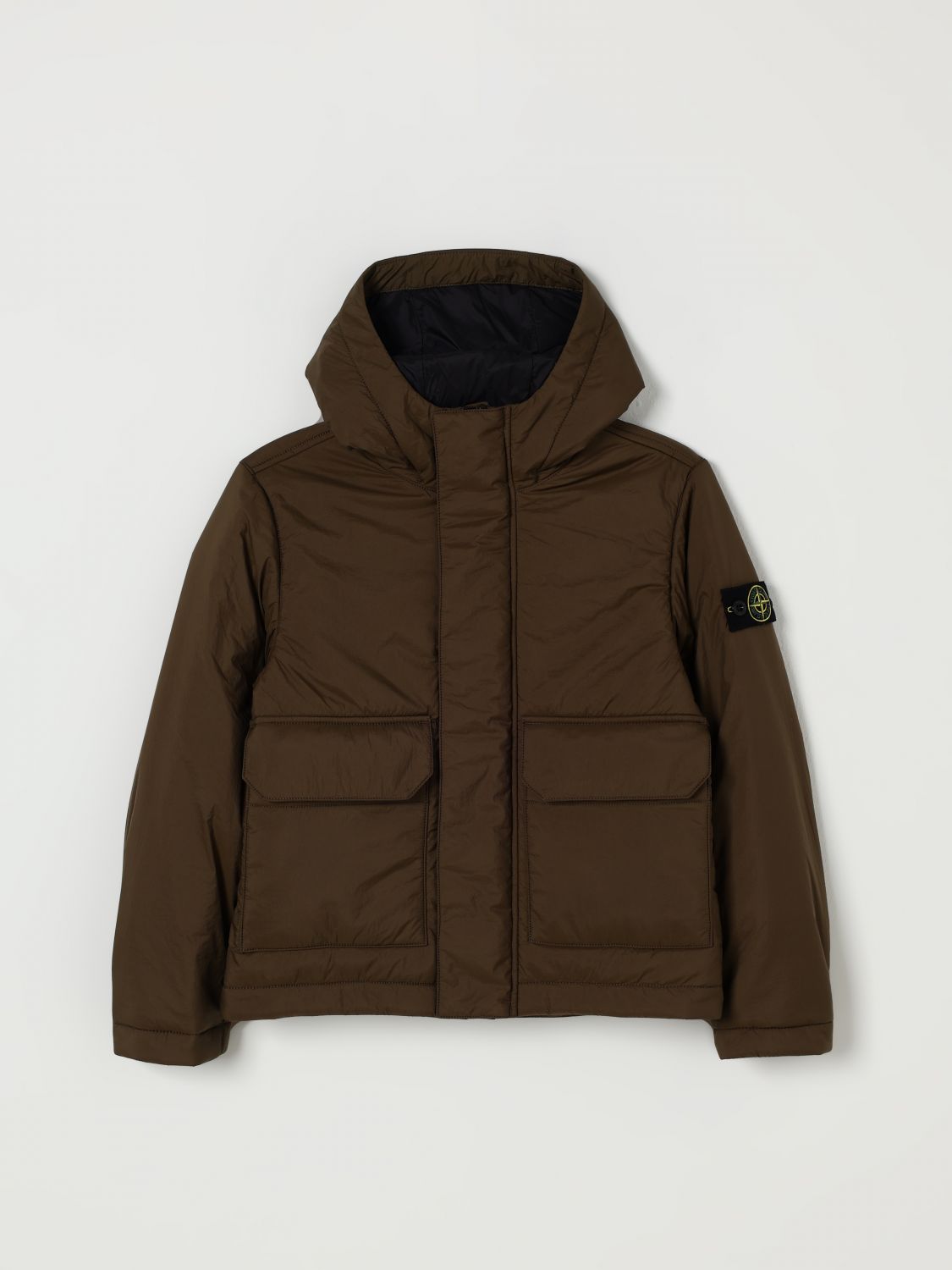 Coat Kids color Green