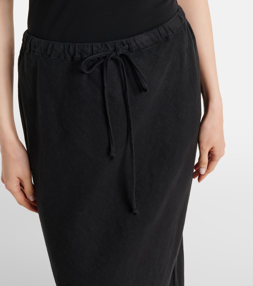 Beka linen maxi skirt
