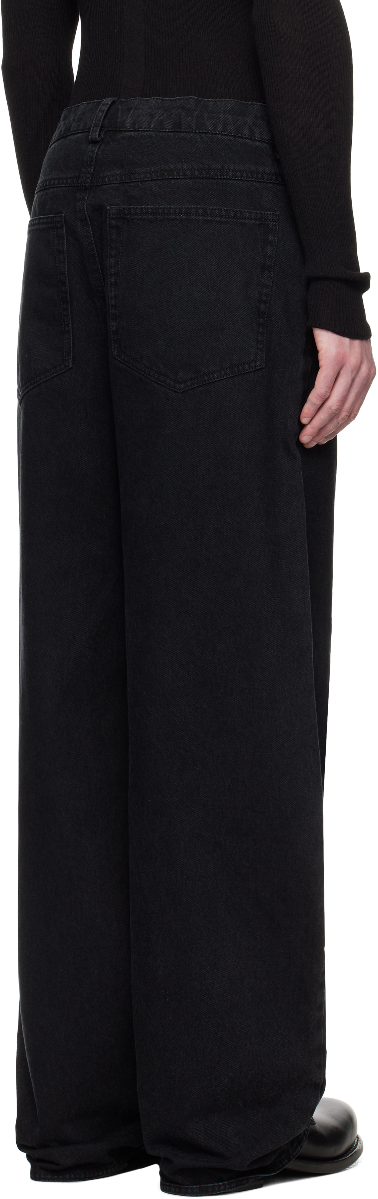 A Diciannoveventitre Black Mark Jeans