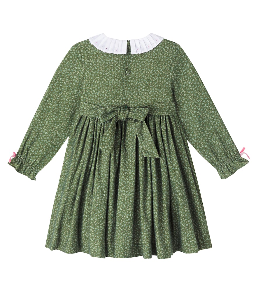 Magdalena floral smocked cotton dress