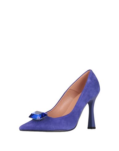 Ovyé Woman Pumps Bright blue Size 6 Leather