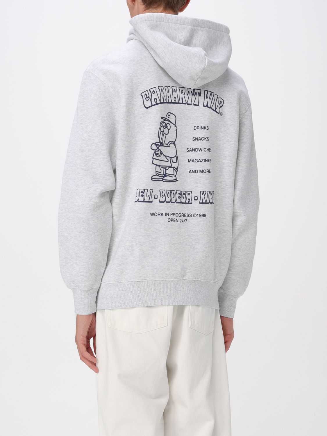 Sweatshirt Men color Grey