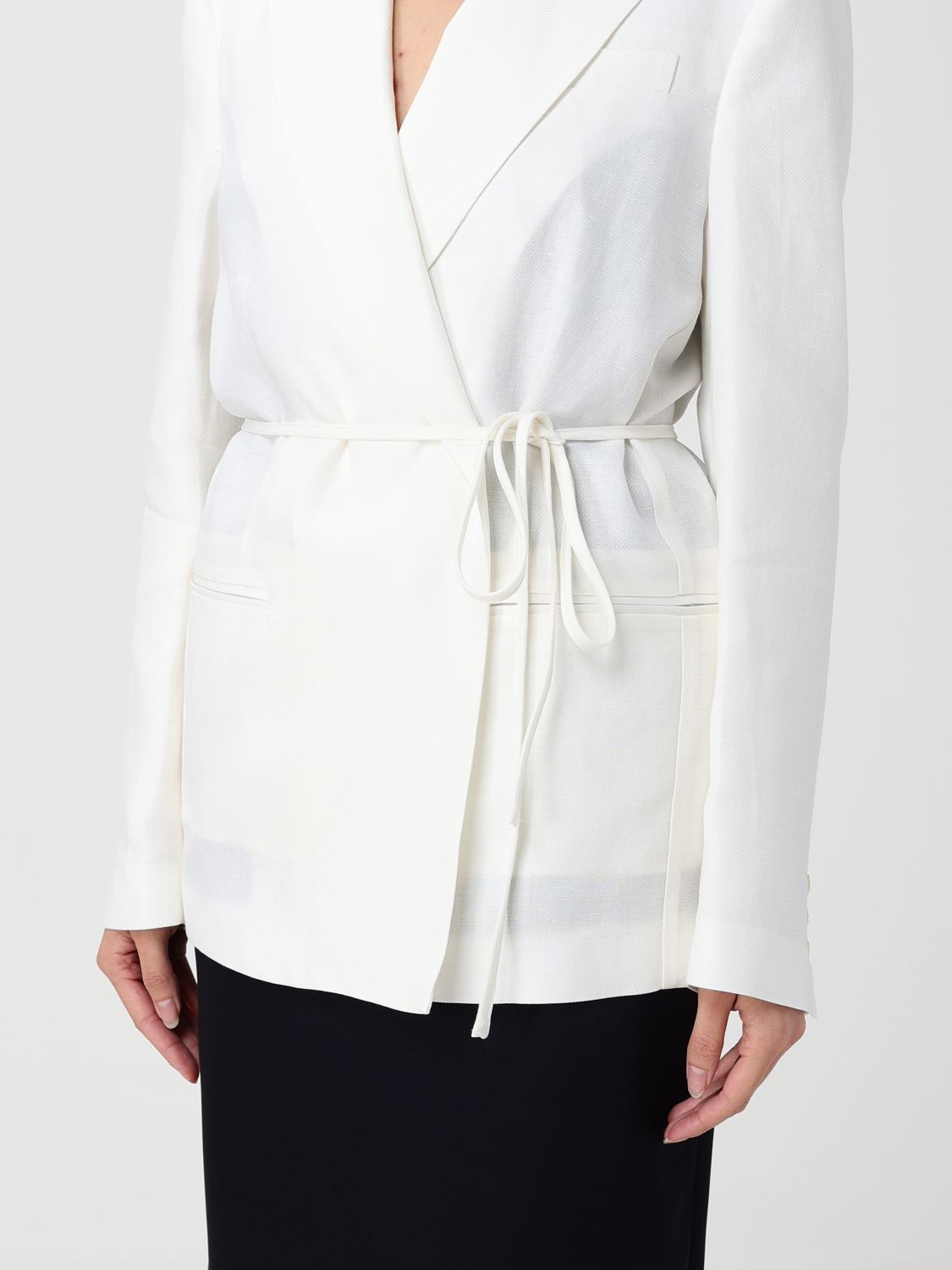 Blazer Woman color White