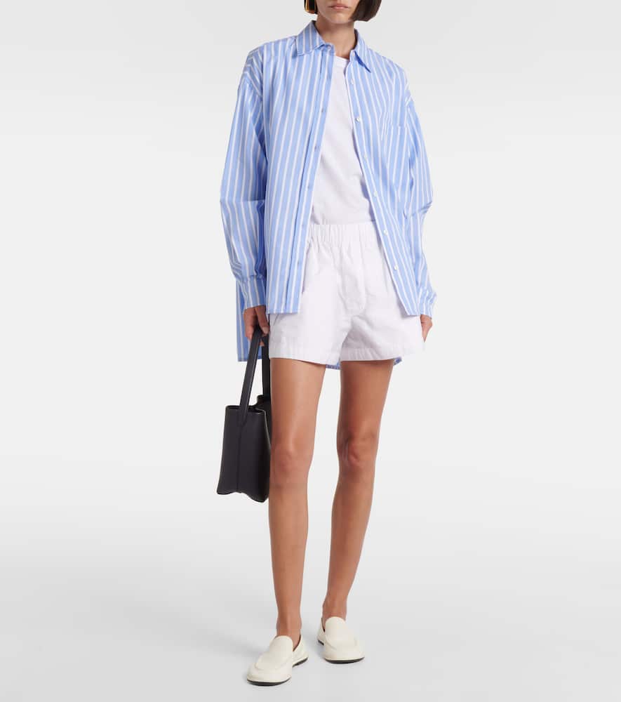Wardrobe. NYC Cotton-blend shorts