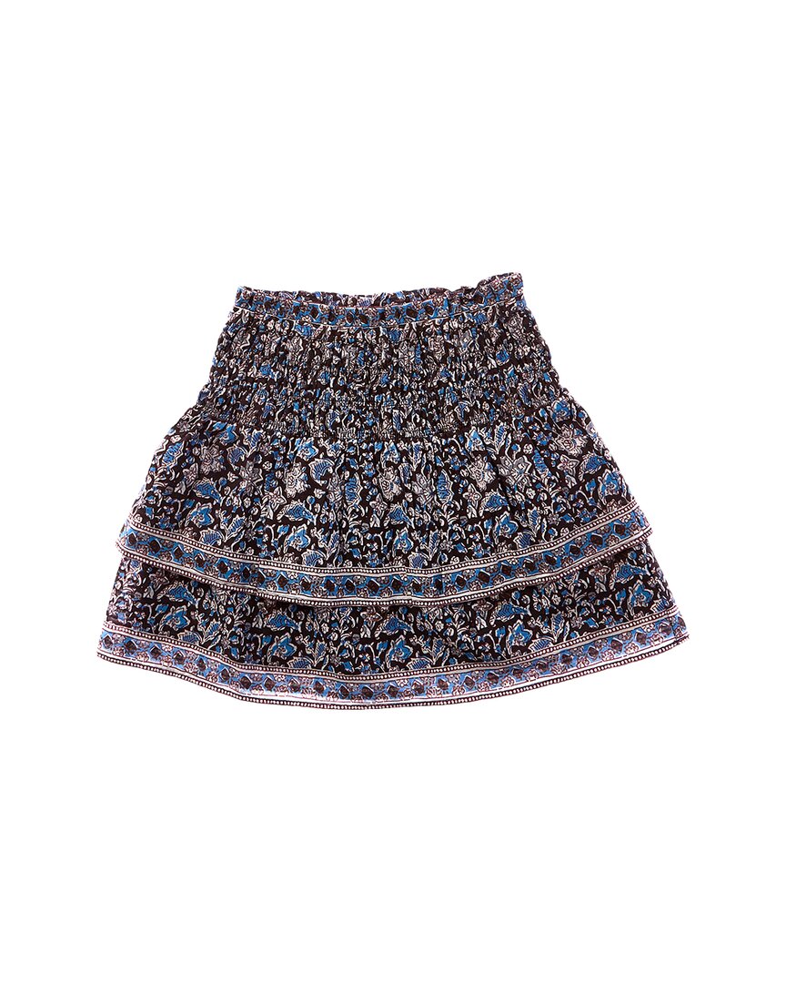 Amaki Border Print Skirt