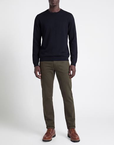 Man Sweater Midnight blue Size S Cotton