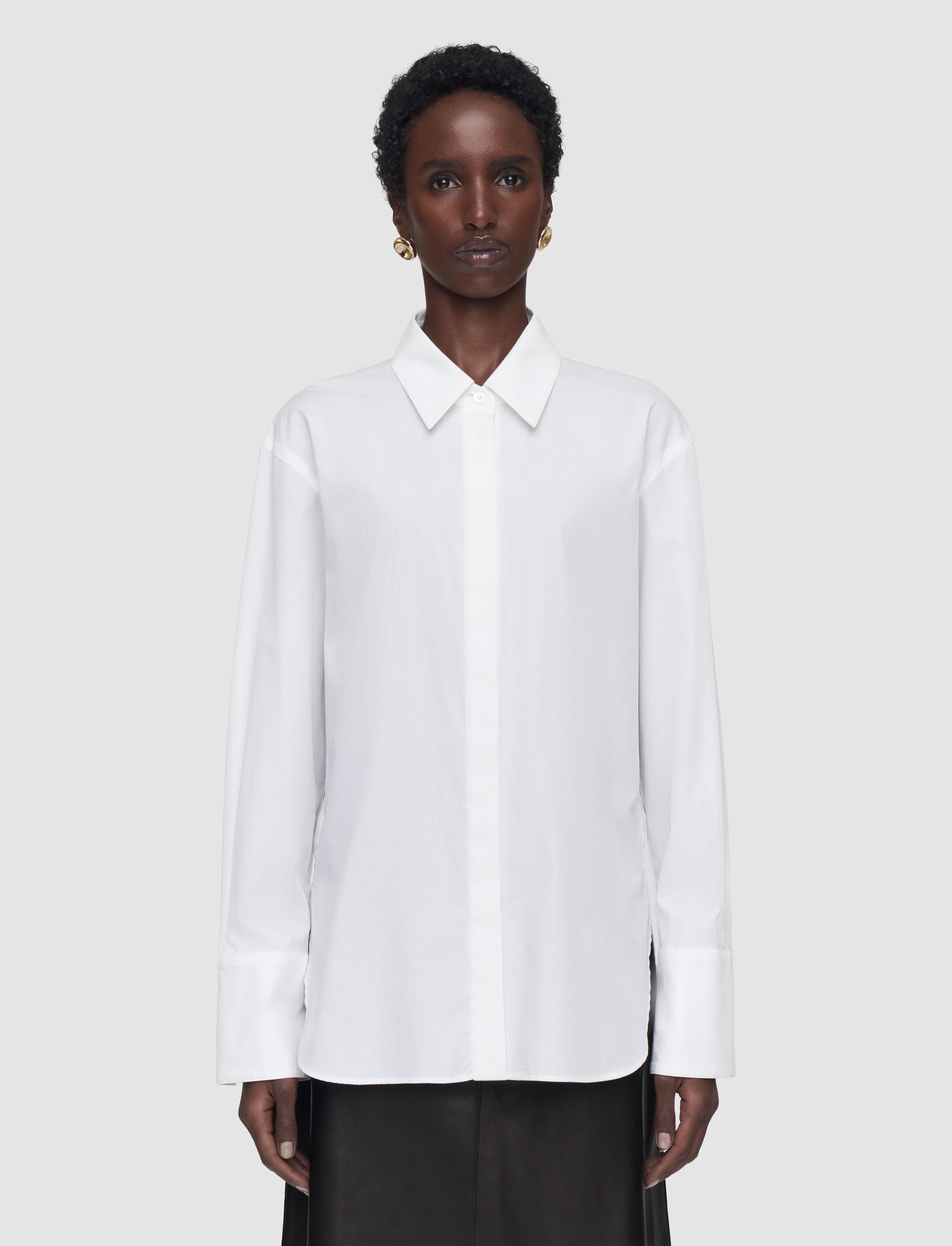 Nellie Cotton Poplin Shirt - 38