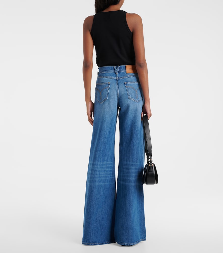 Medusa '95 high-rise flared jeans