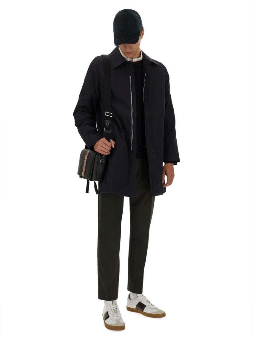 Dark Blue Waterproof Coat