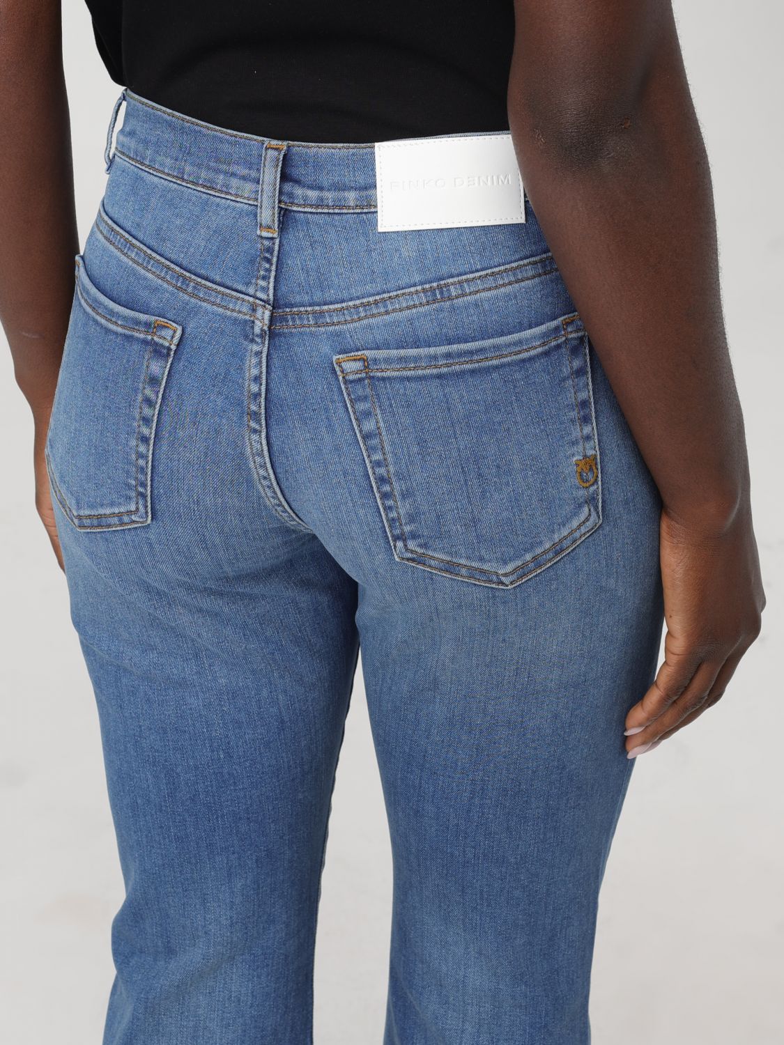 Jeans Woman color Stone Washed