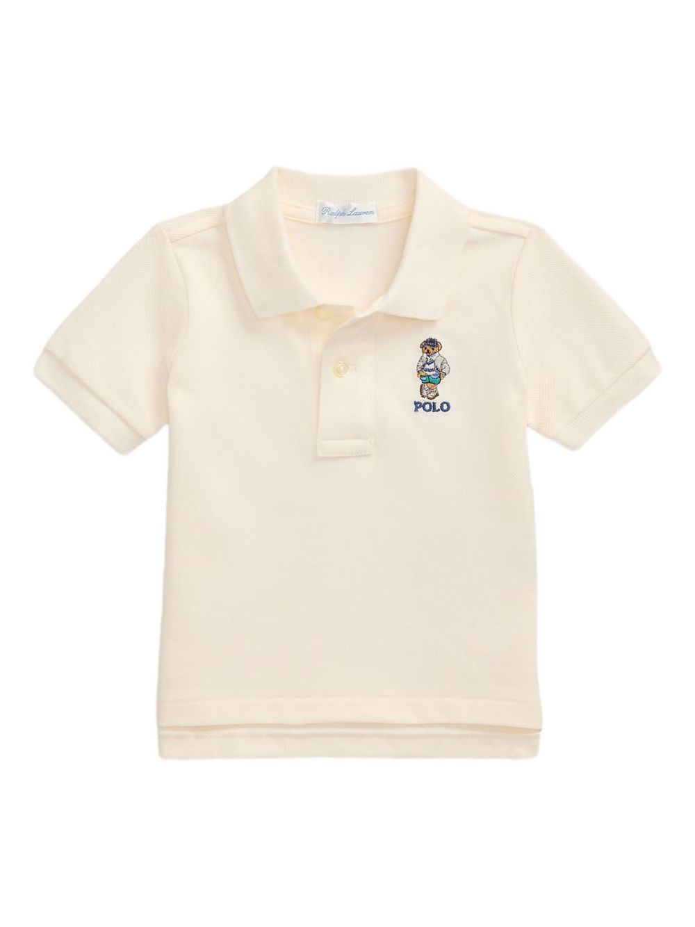 Cotton polo shirt - Neutrals