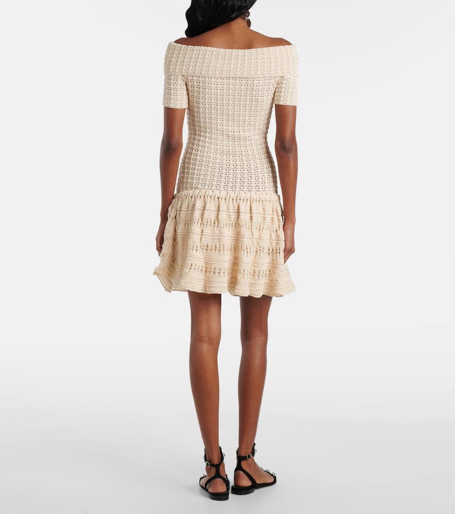 Charlottega crochet minidress
