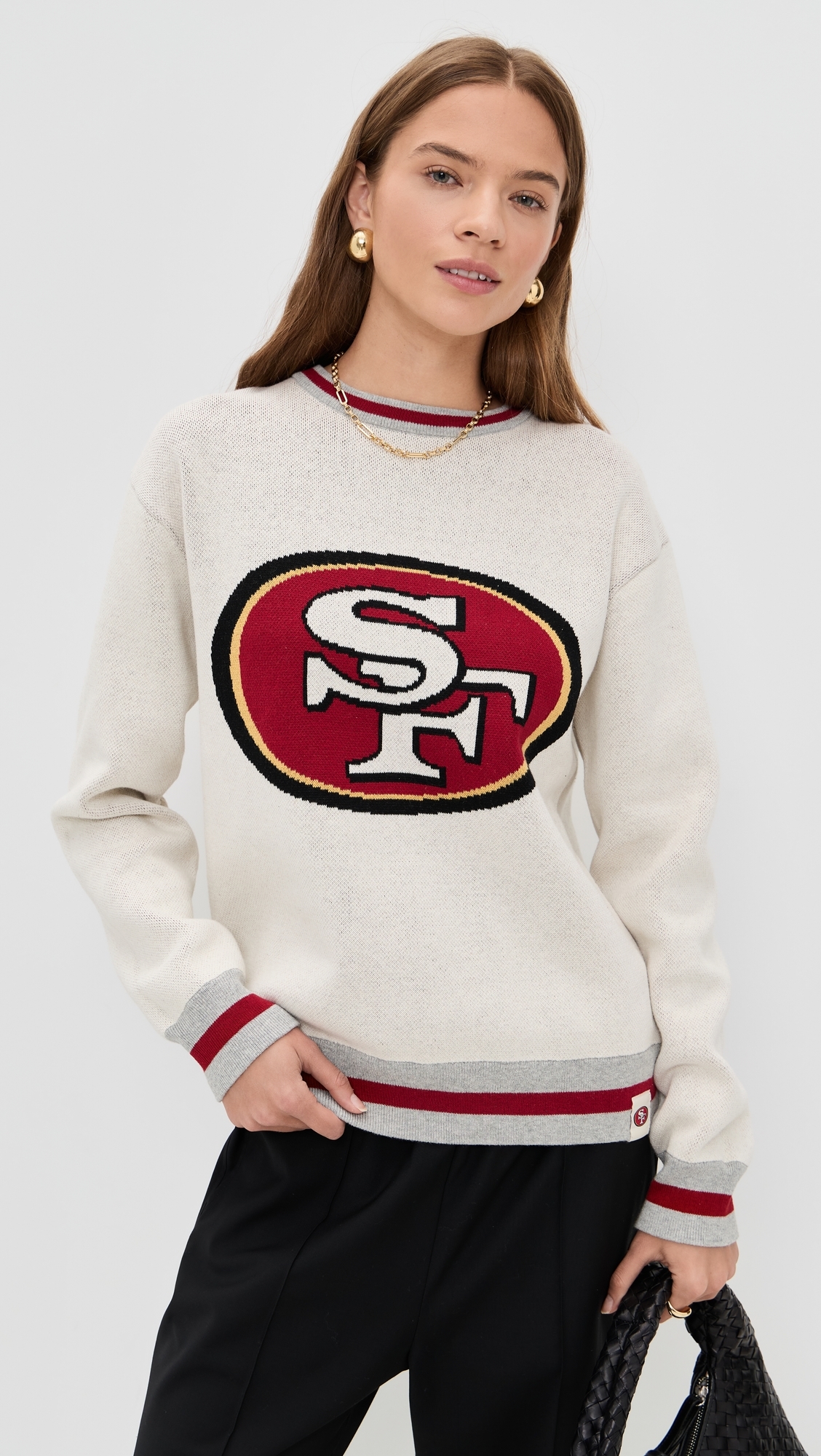 49rs Crewneck Sweater 49ers Sugar Swizzle