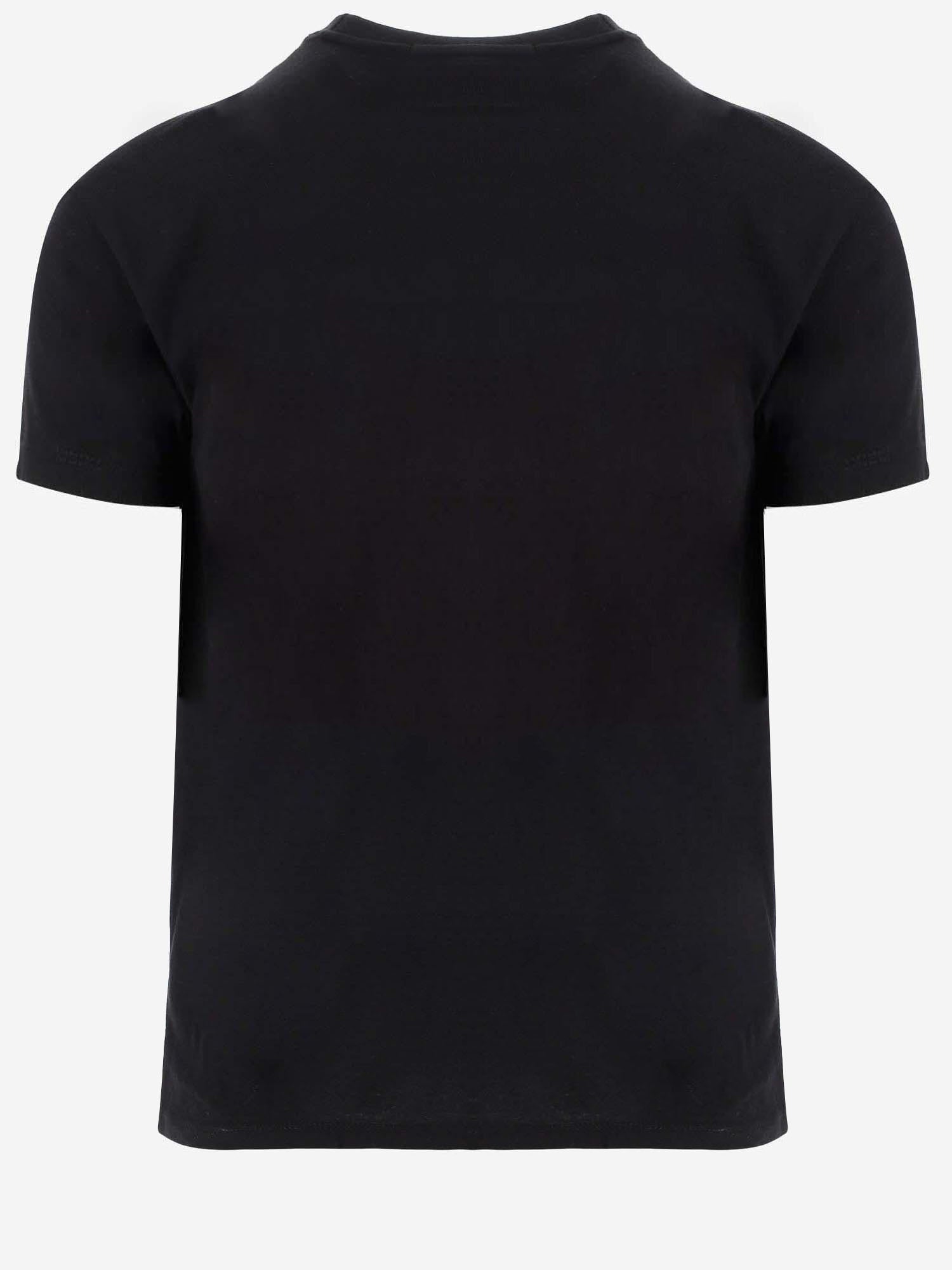 Embroidered Logo T-Shirt — Black
