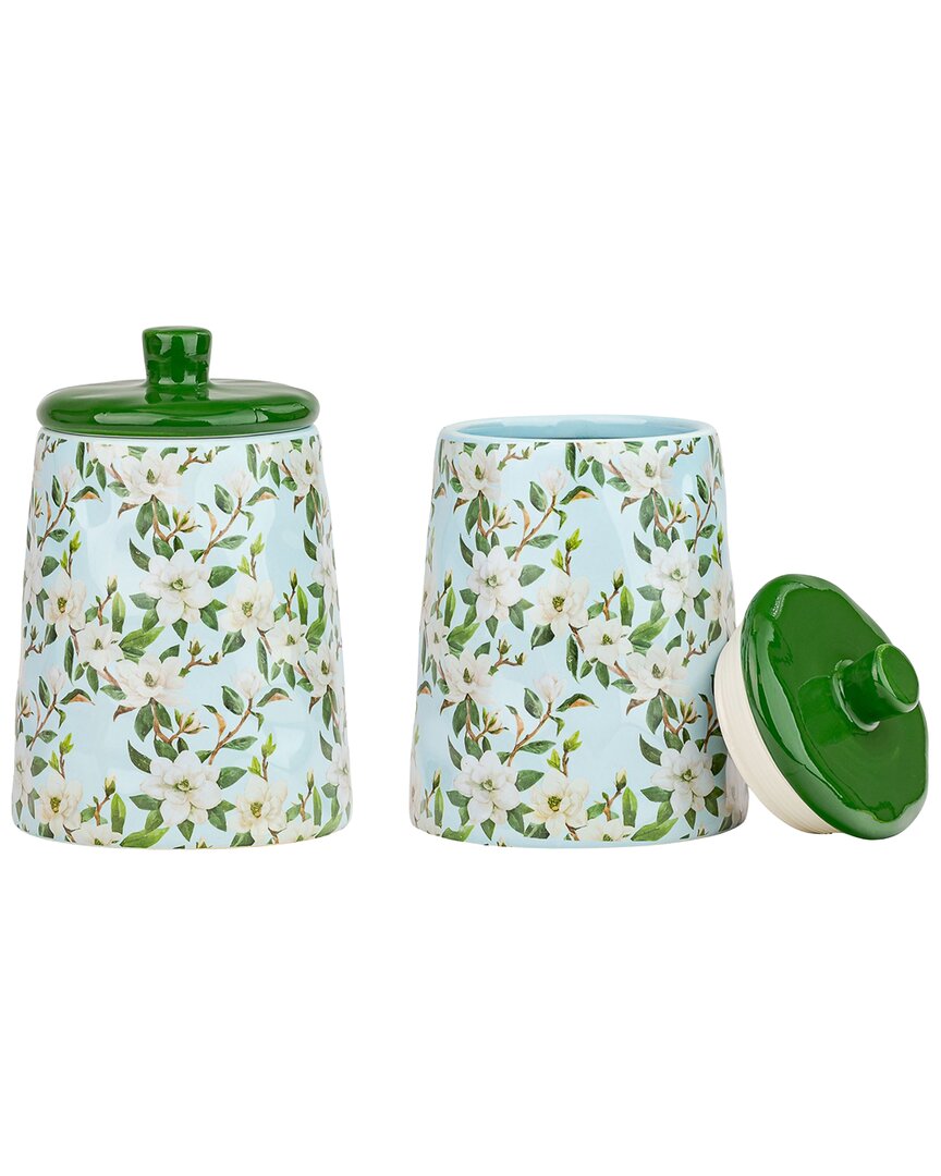 Set Of 2 Bella Canisters