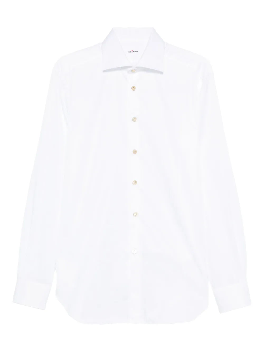 Button-Down Cotton Shirt — White