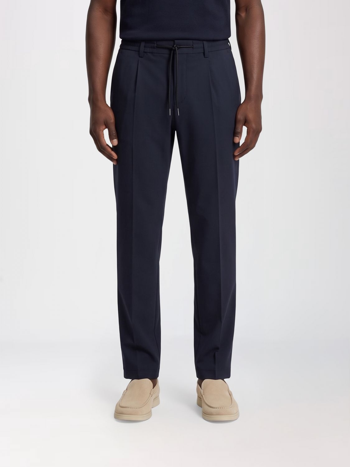Pants Men color Blue