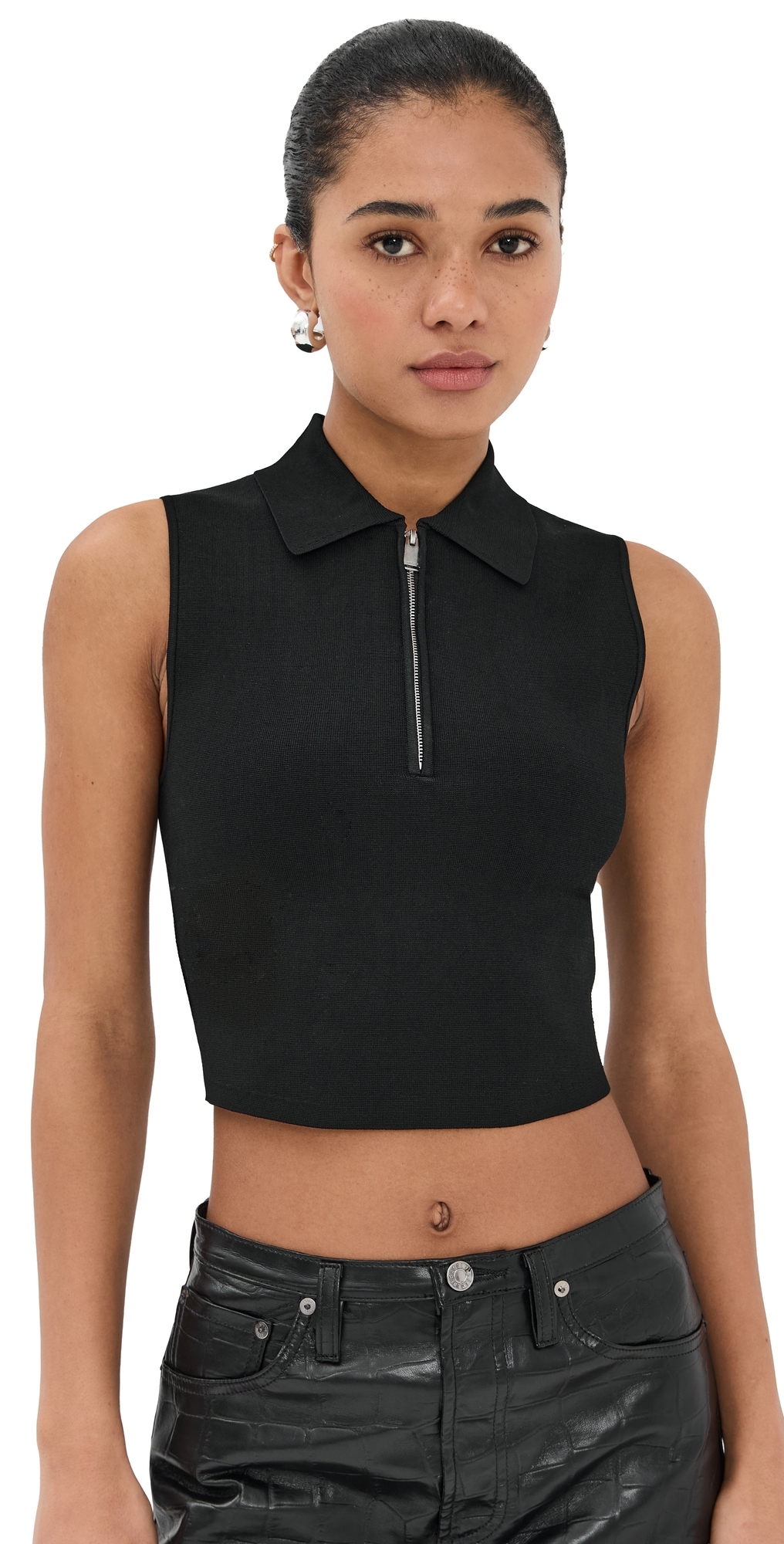 Tatum Sleeveless Top Black