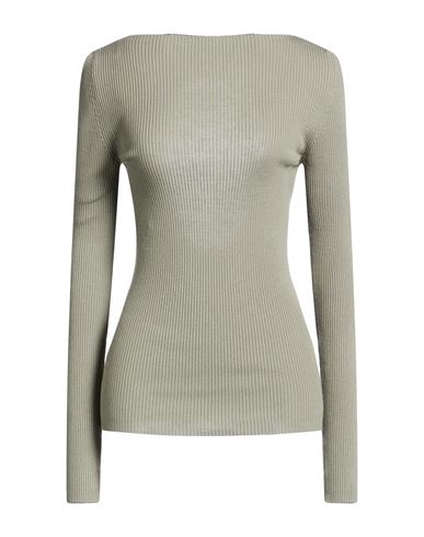 Woman Sweater Sage green Size XS Wool
