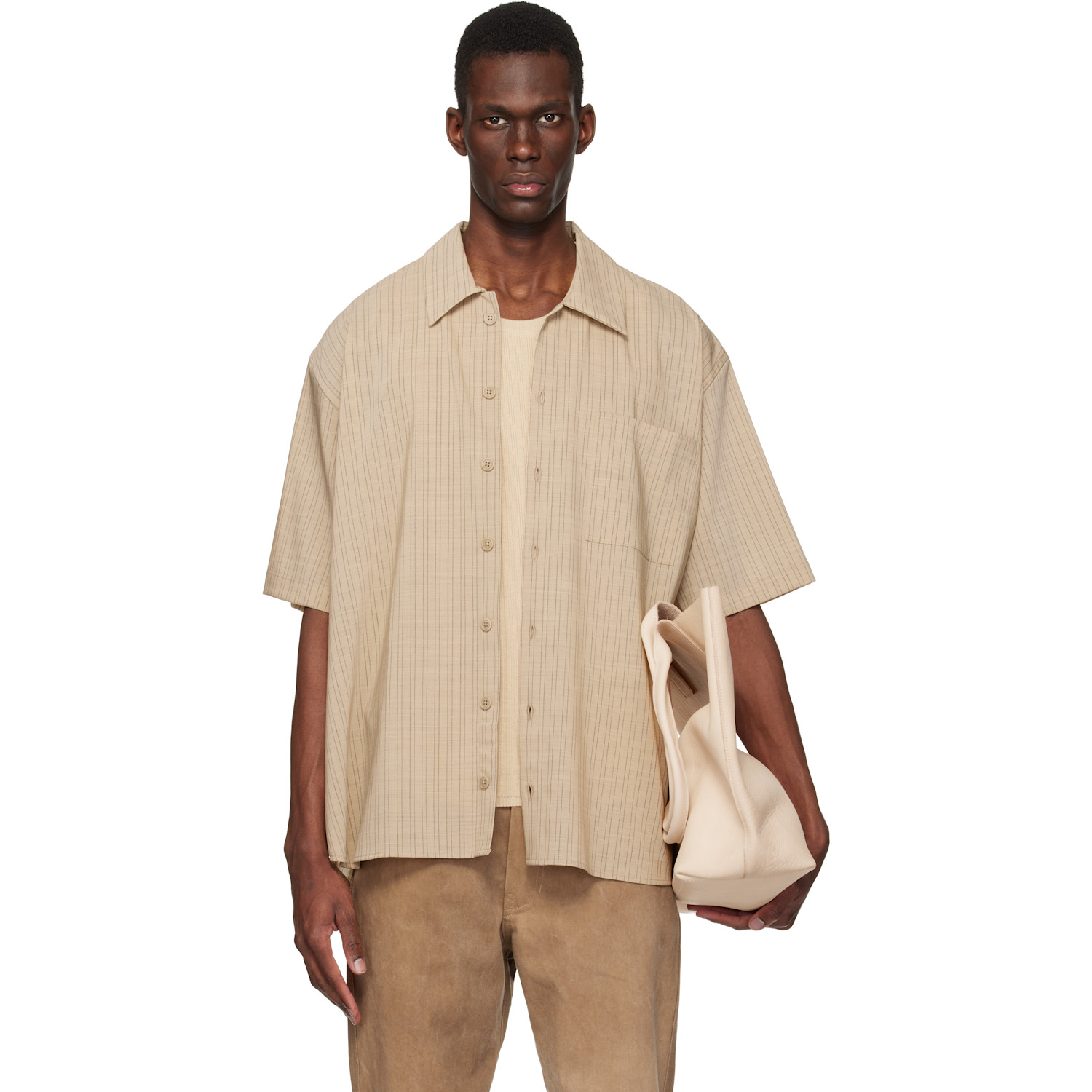 Beige Easy Shirt