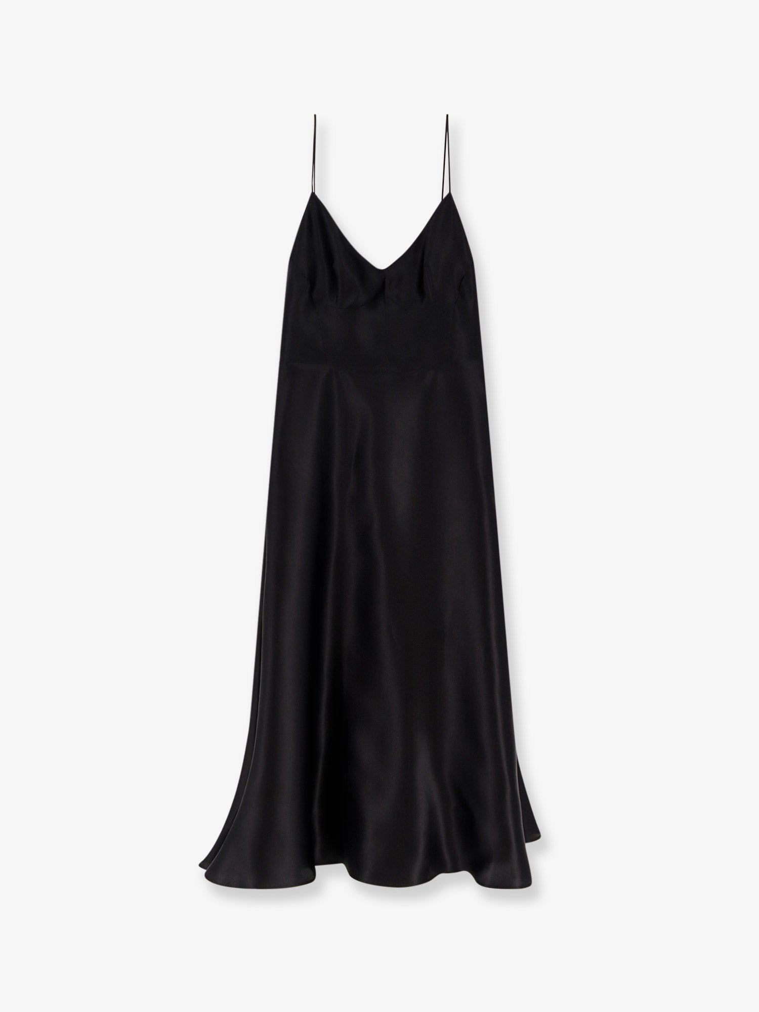 Silk Dress — Black