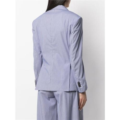 Single-breasted blazer jacket - Blue