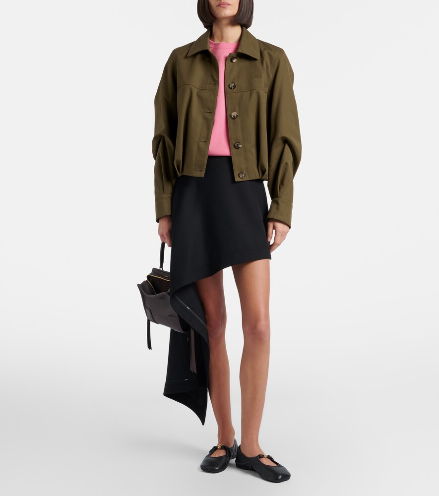 Cotton and silk jacket