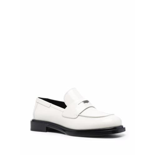 Nyx 30 patent leather loafers - White