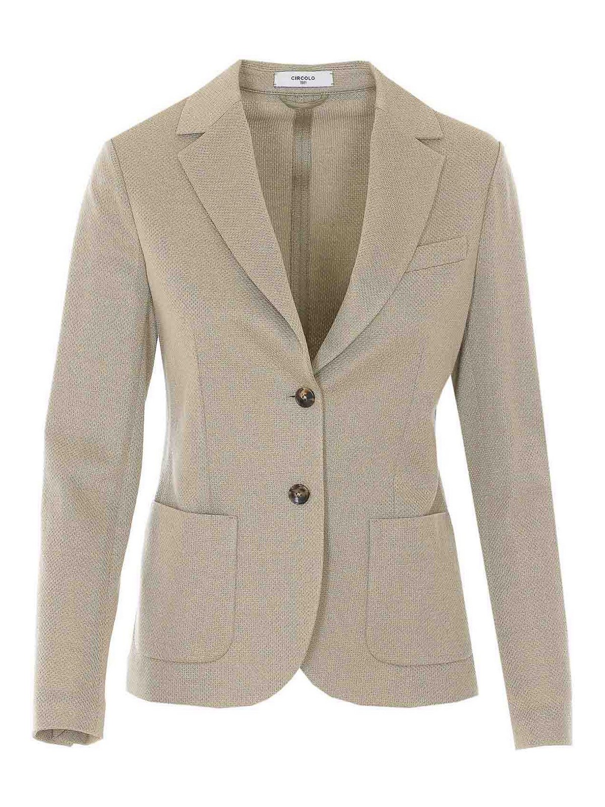 Jackets Green Cotton - Women