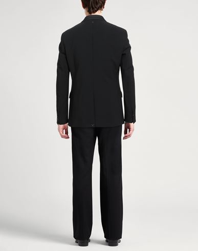 Man Blazer Black Size 38 Polyester, Wool, Elastane