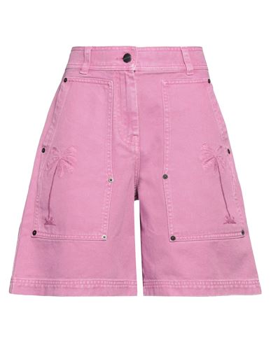 Woman Denim shorts Mauve