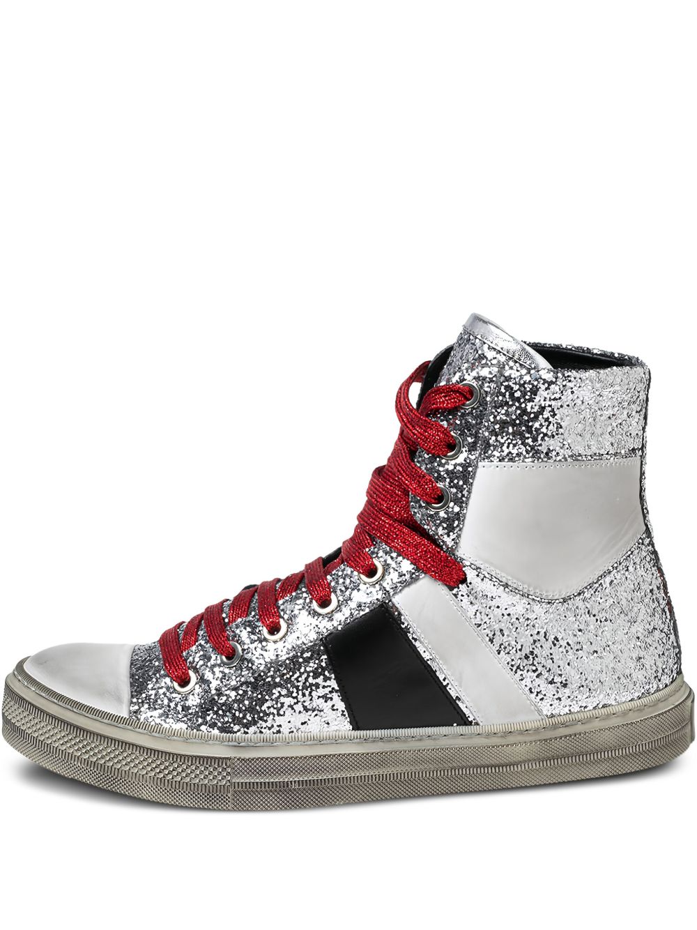 Sunset Vintage high-top sneakers - Silver