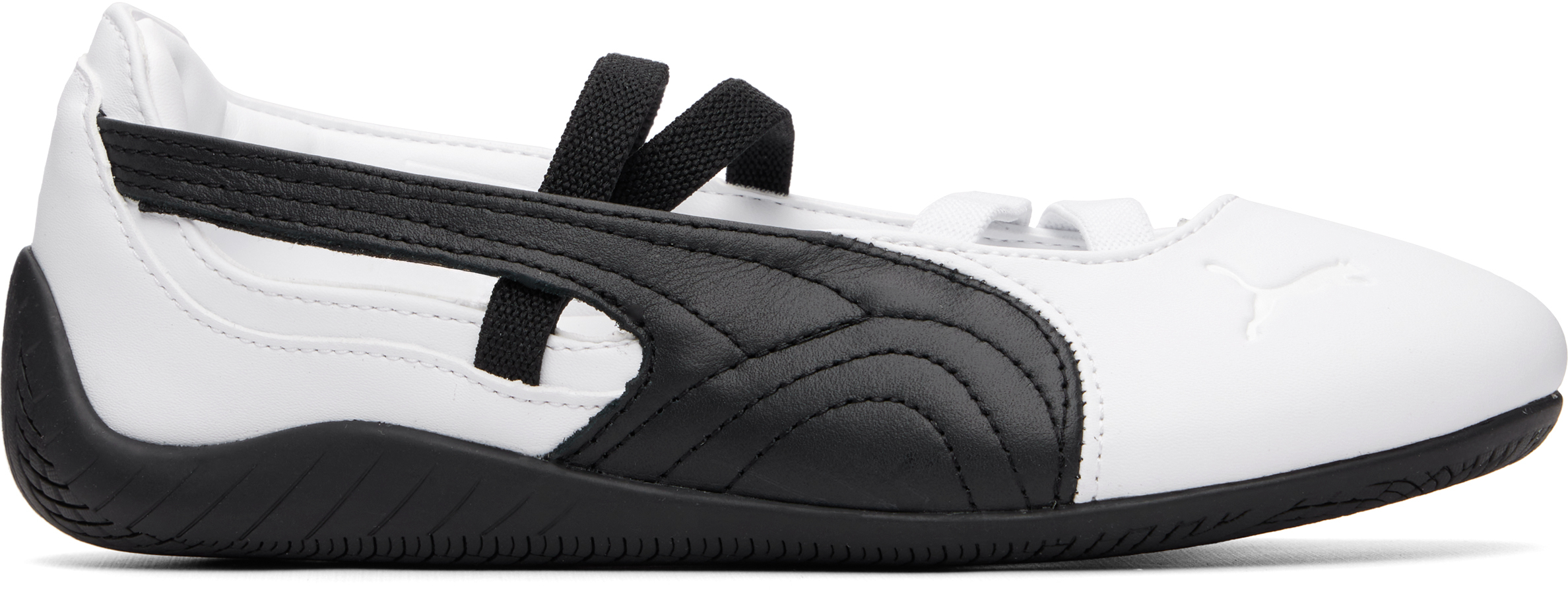 White Speedcat Ballet Sneakers