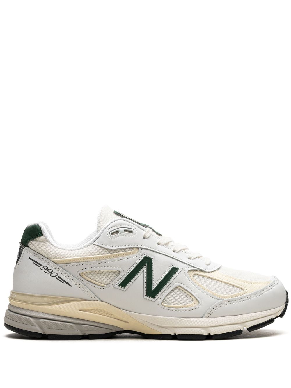 X Teddy Santis 990V4 Made In USA "White Green" sneakers