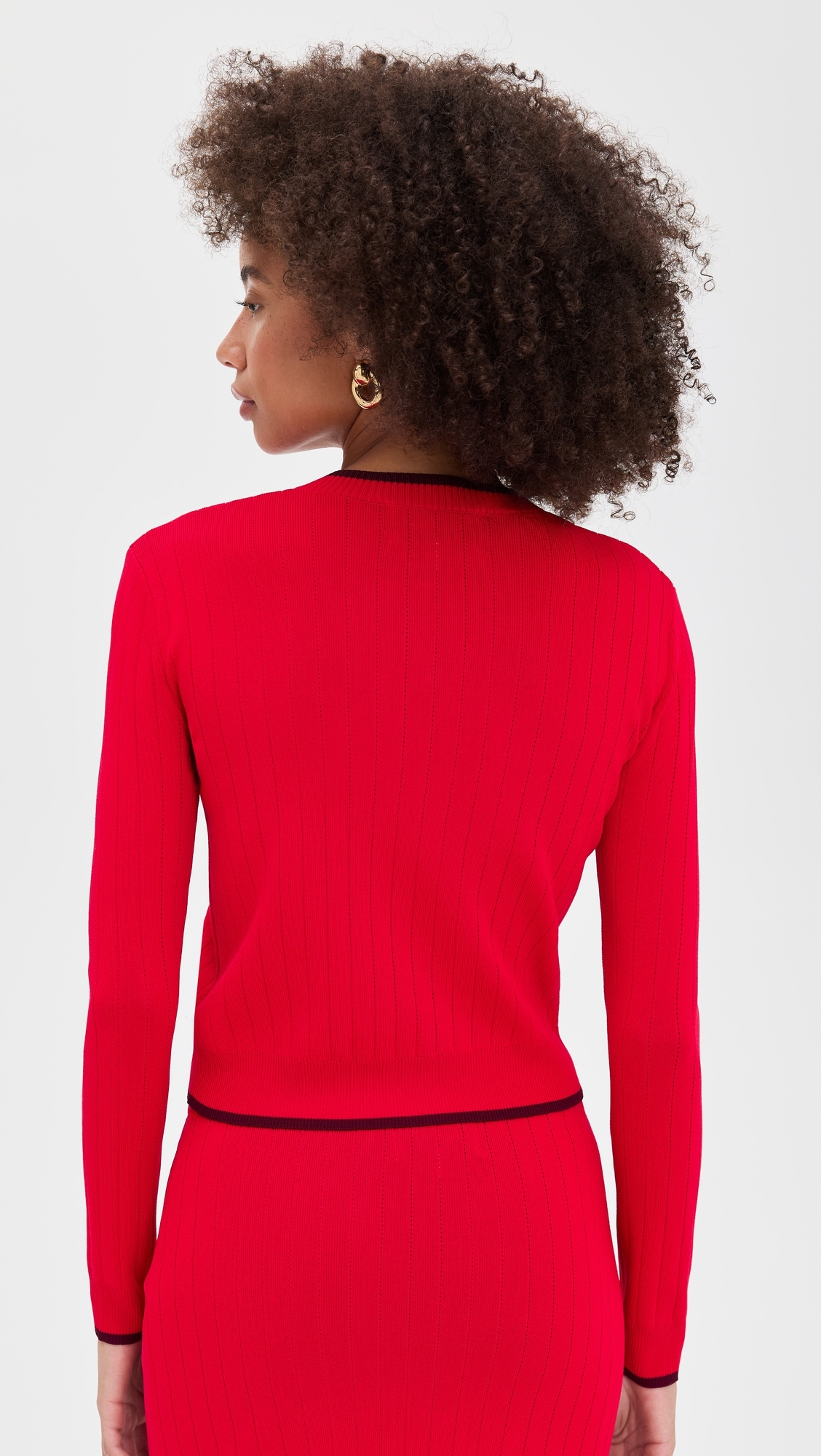 Diana Cardigan Red