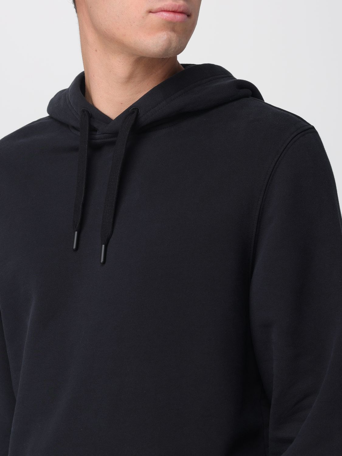 Drawstring hoodie - Black