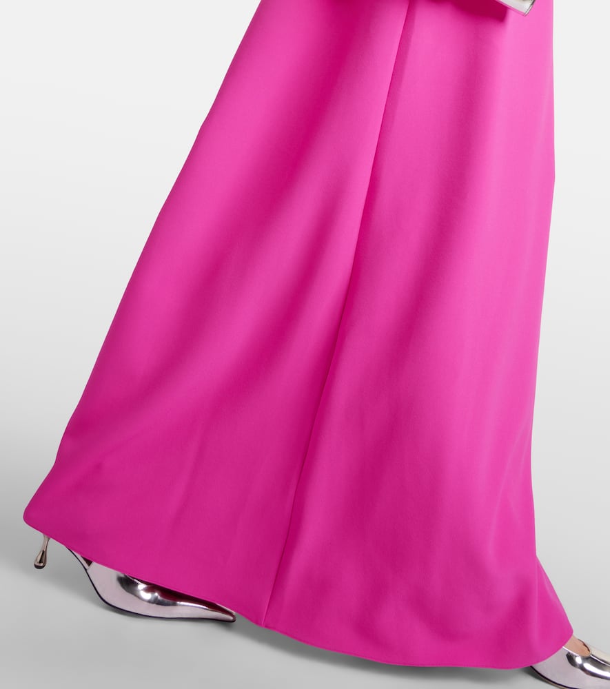 Naimal embellished crêpe gown