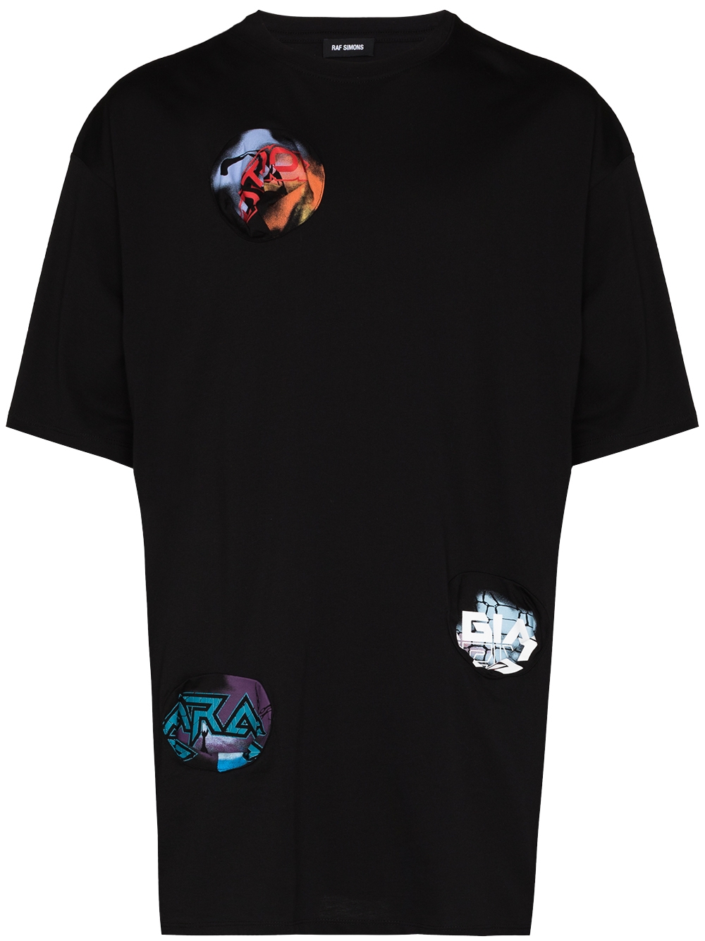 Pocket Holes oversized T-shirt - Black