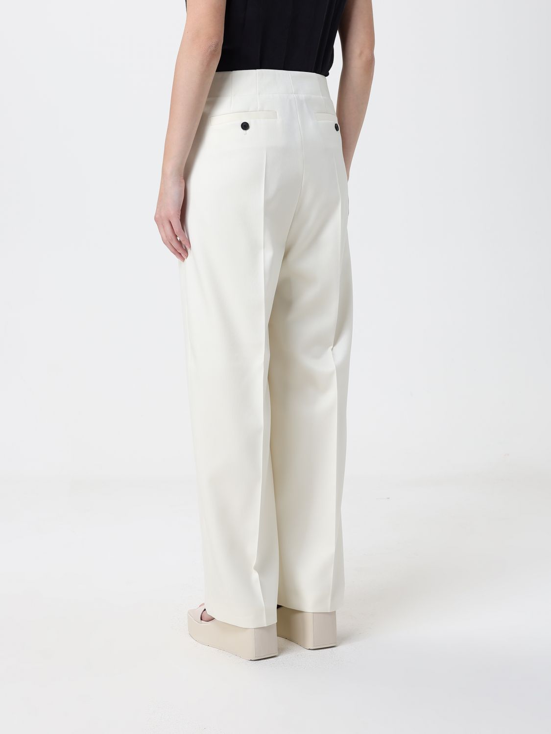 Pants Woman color White