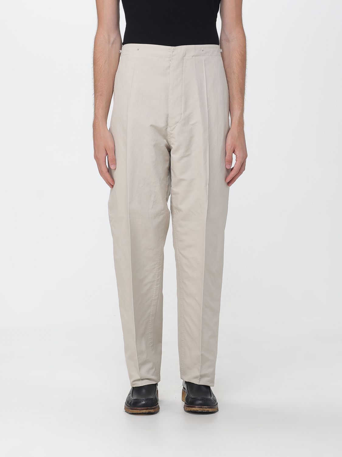 Pants Men color Beige