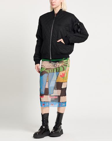 Woman Puffer Black Size 4 Polyester