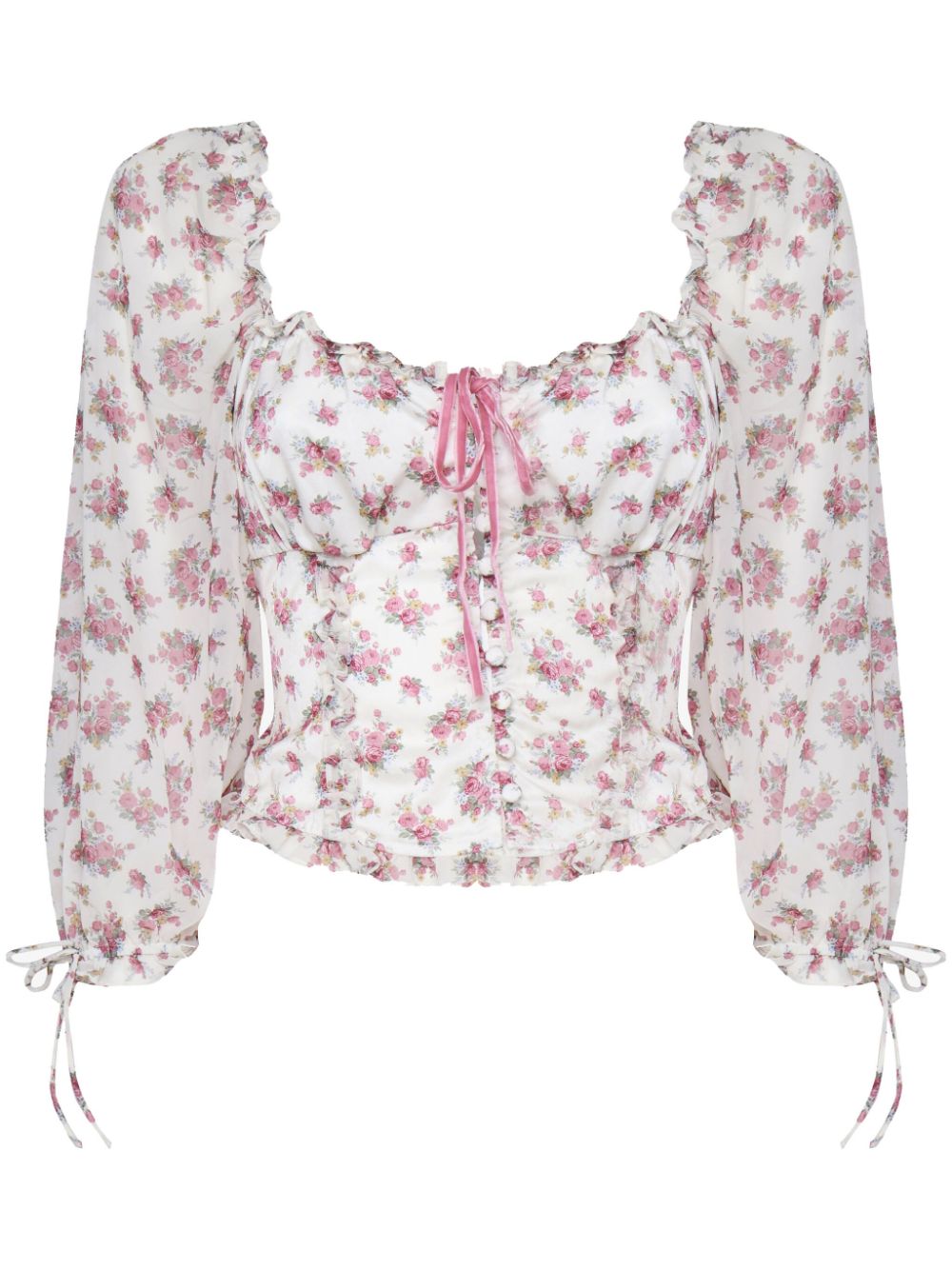 Etienne top - White