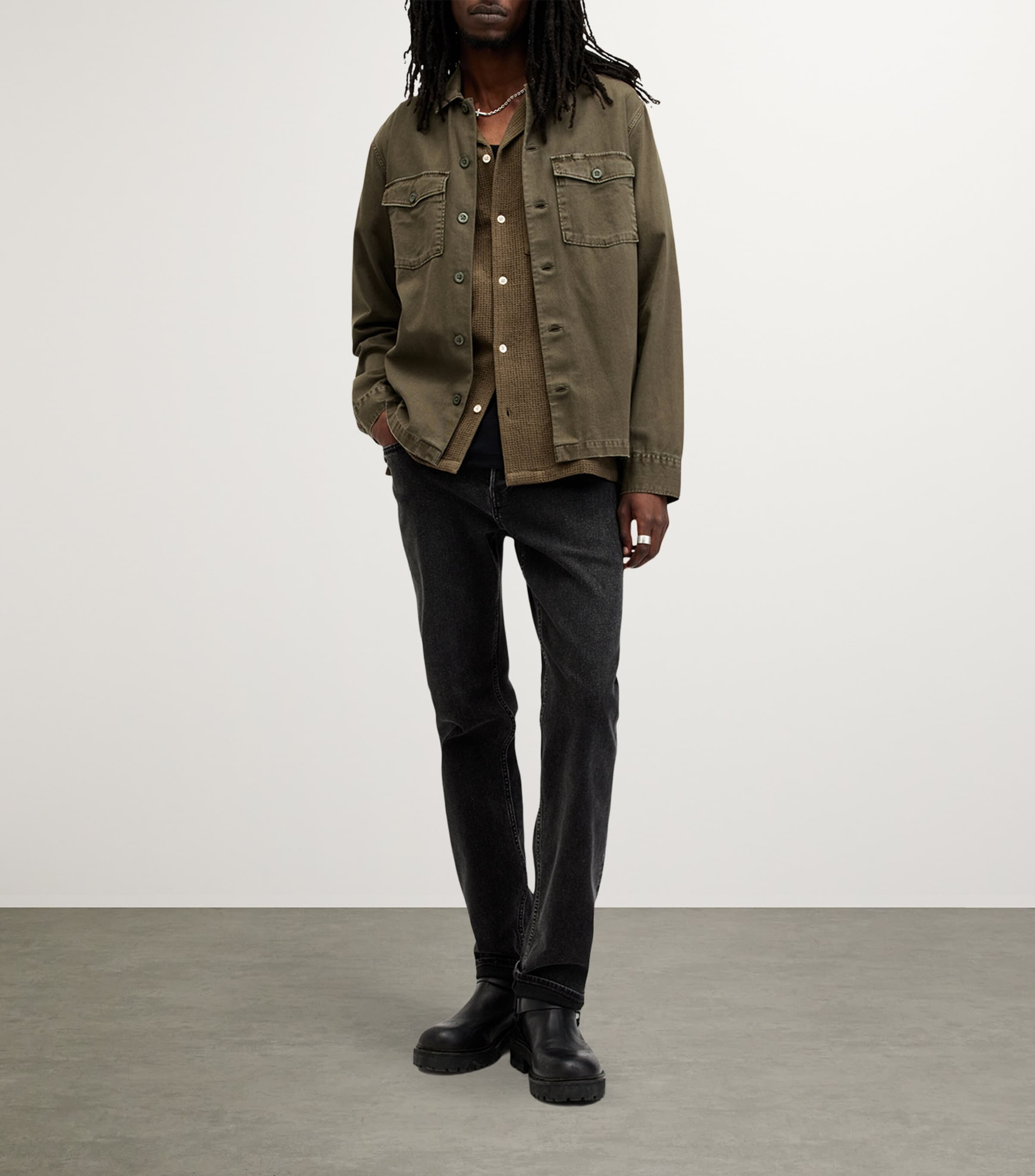 Cotton Spotter Overshirt