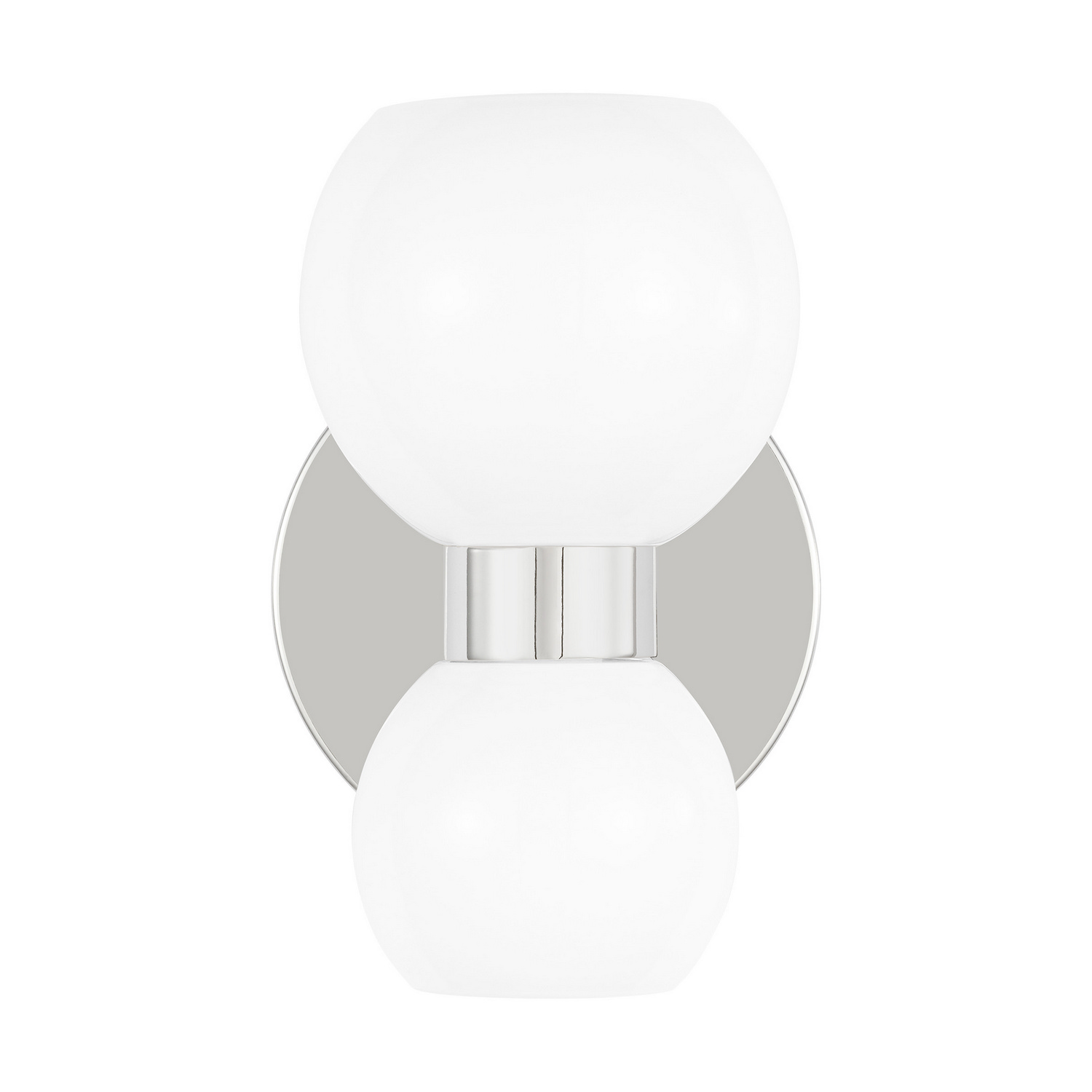 Visual Comfort Studio Londyn 2-Light Wall Sconce in Polished Nickel by Kate Spade New York