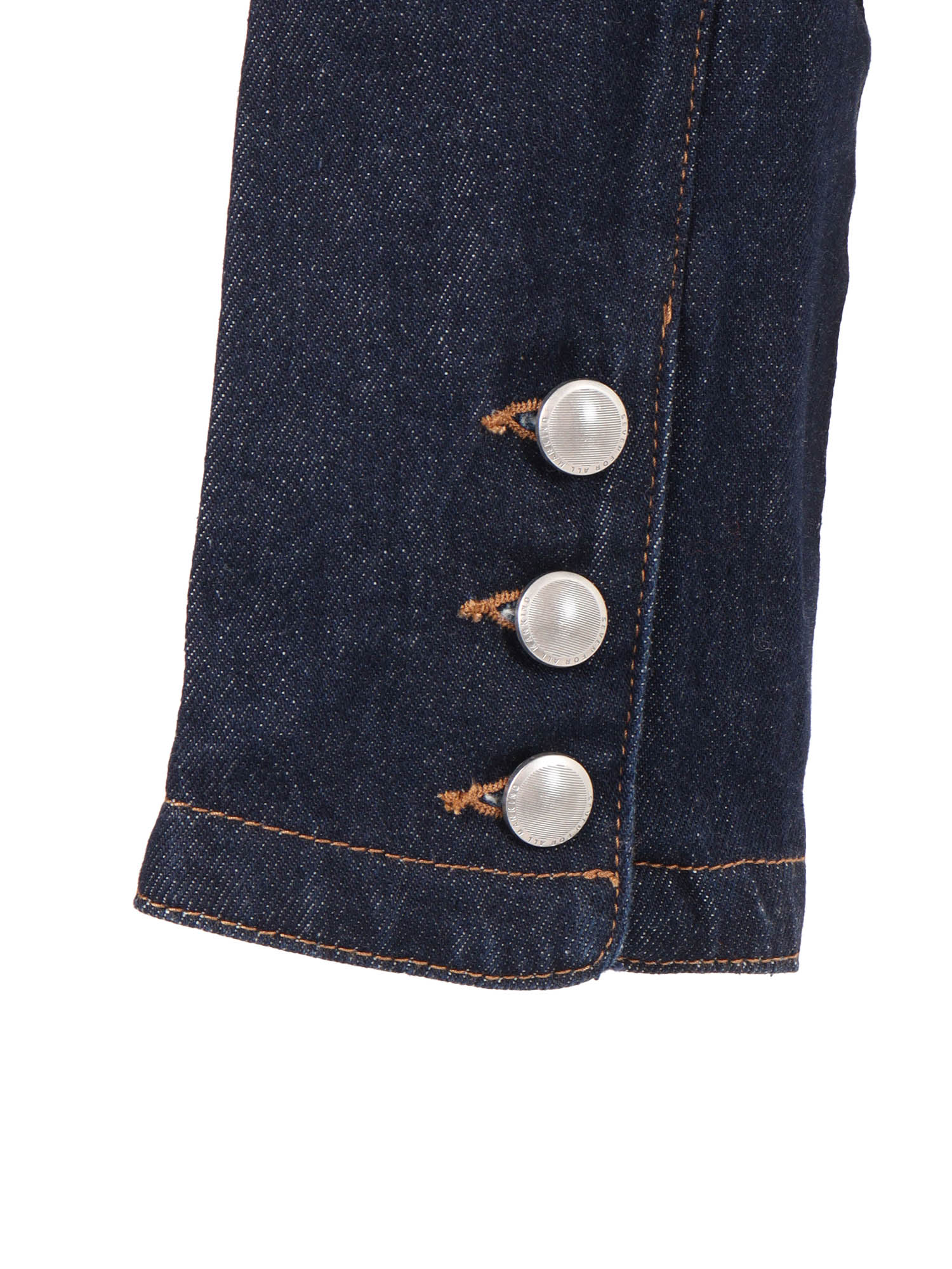 7 For All Mankind Lady Jacket Smoove With Exposed Button