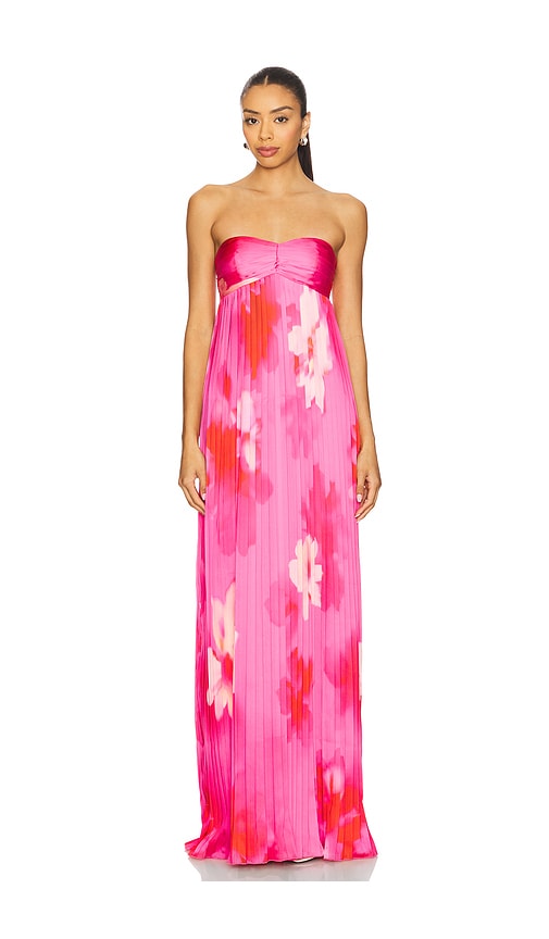 Lovers and Friends ROBE DE SOIRÉE GIA en Coral.  S. Also en